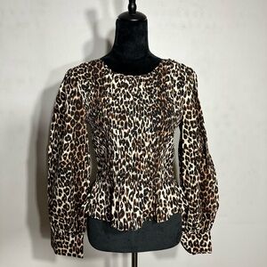 Rails leopard print long sleeve